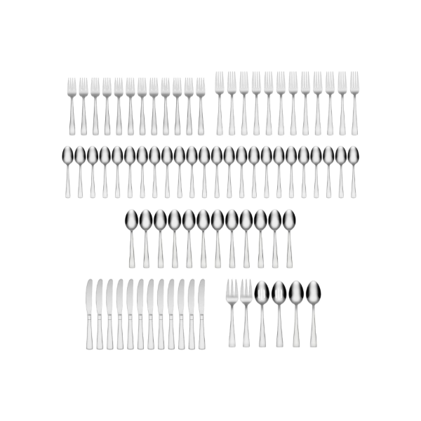 78 Piece Set Of Oneida Avery Flatware Set For Sale
