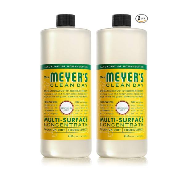 2-Pack MRS. MEYER S Clean Day Multi-Surface Cleaner Concentrate For Sale
