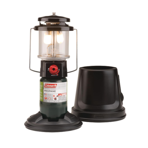 Coleman QuickPack Deluxe+ 1000 Lumens Propane Lantern w  Carry Case For Sale