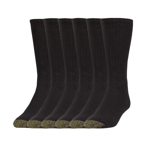 Goldote Men’s Harrington Crew Socks, 6-Pairs Fashion