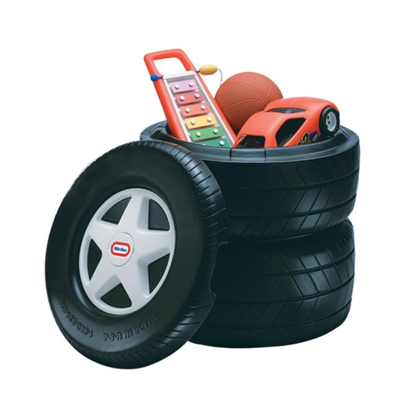 Little Tikes Classic Racing Tire Toy Chest Discount