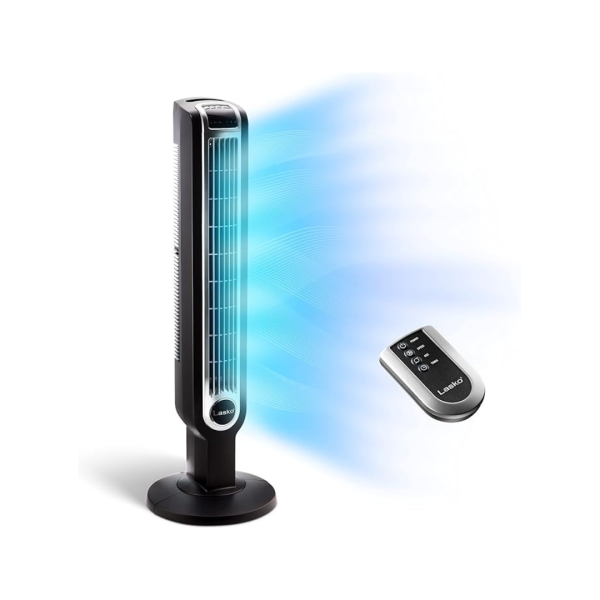 Lasko Oscillating Tower Fan, 3 Quiet Speeds For Cheap