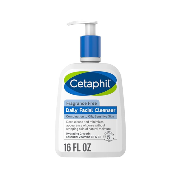 Cetaphil Daily Facial Cleanser Face Wash (16 oz) Discount