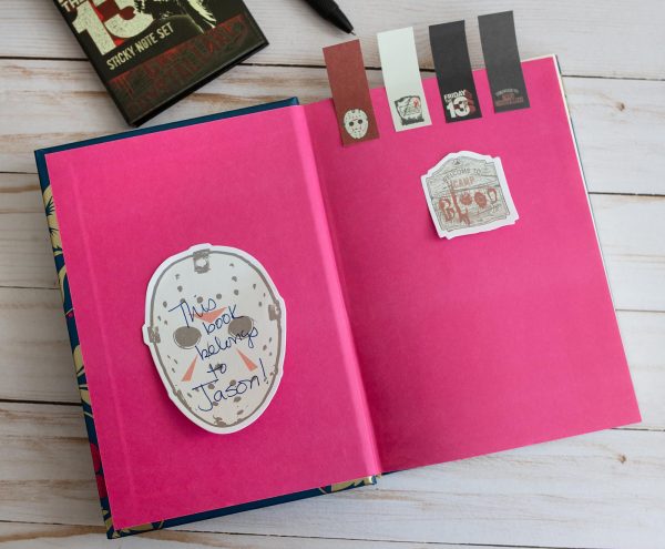 Friday the 13th Sticky Note and Sticky Tab Box Set For Sale - Image 5