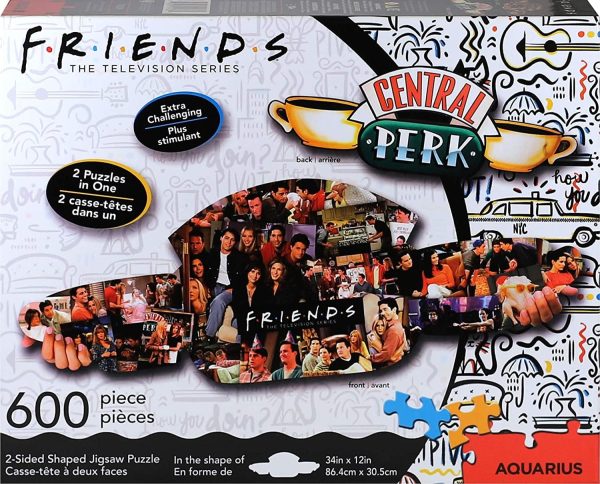 Friends Central Perk & Collage 600 Piece 2 Sided Die Cut Jigsaw Puzzle Online - Image 2