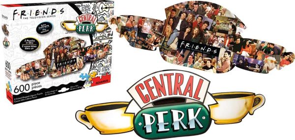 Friends Central Perk & Collage 600 Piece 2 Sided Die Cut Jigsaw Puzzle Online
