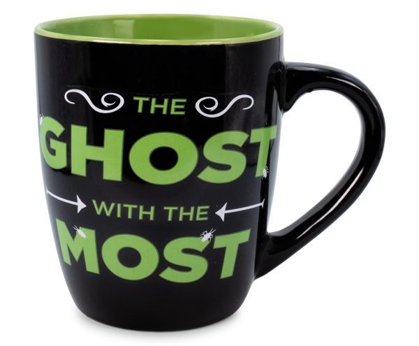 Beetlejuice  Ghost With The Most  Curved Ceramic Mug | Holds 25 Ounces For Sale - Image 2