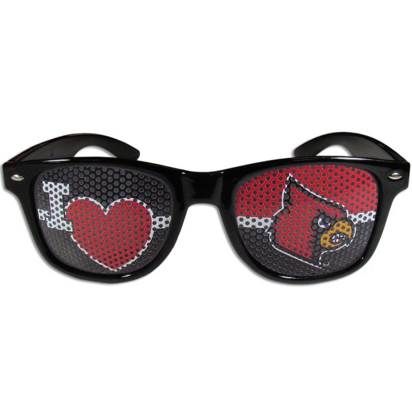 Louisville Cardinals   I Heart Game Day Shades For Discount